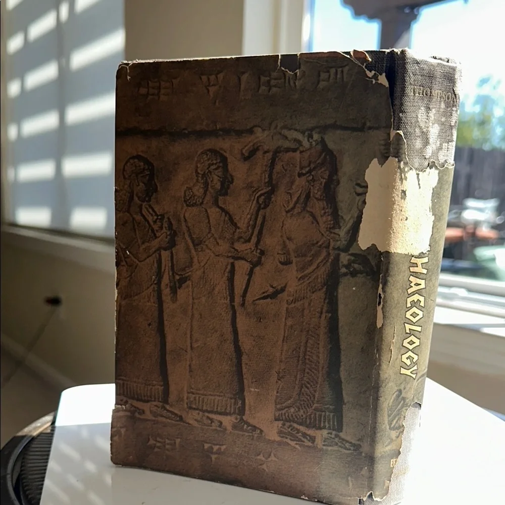 Vintage Archaeology Book by J.A. Thompson copyright 1957, 1959